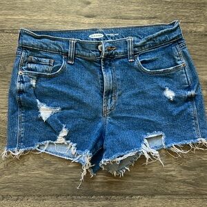 Old navy cutoff Jean shorts size 4